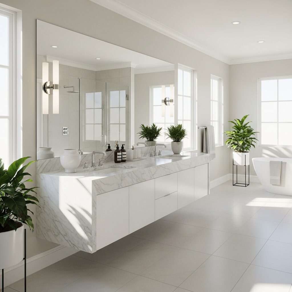 floating vanity