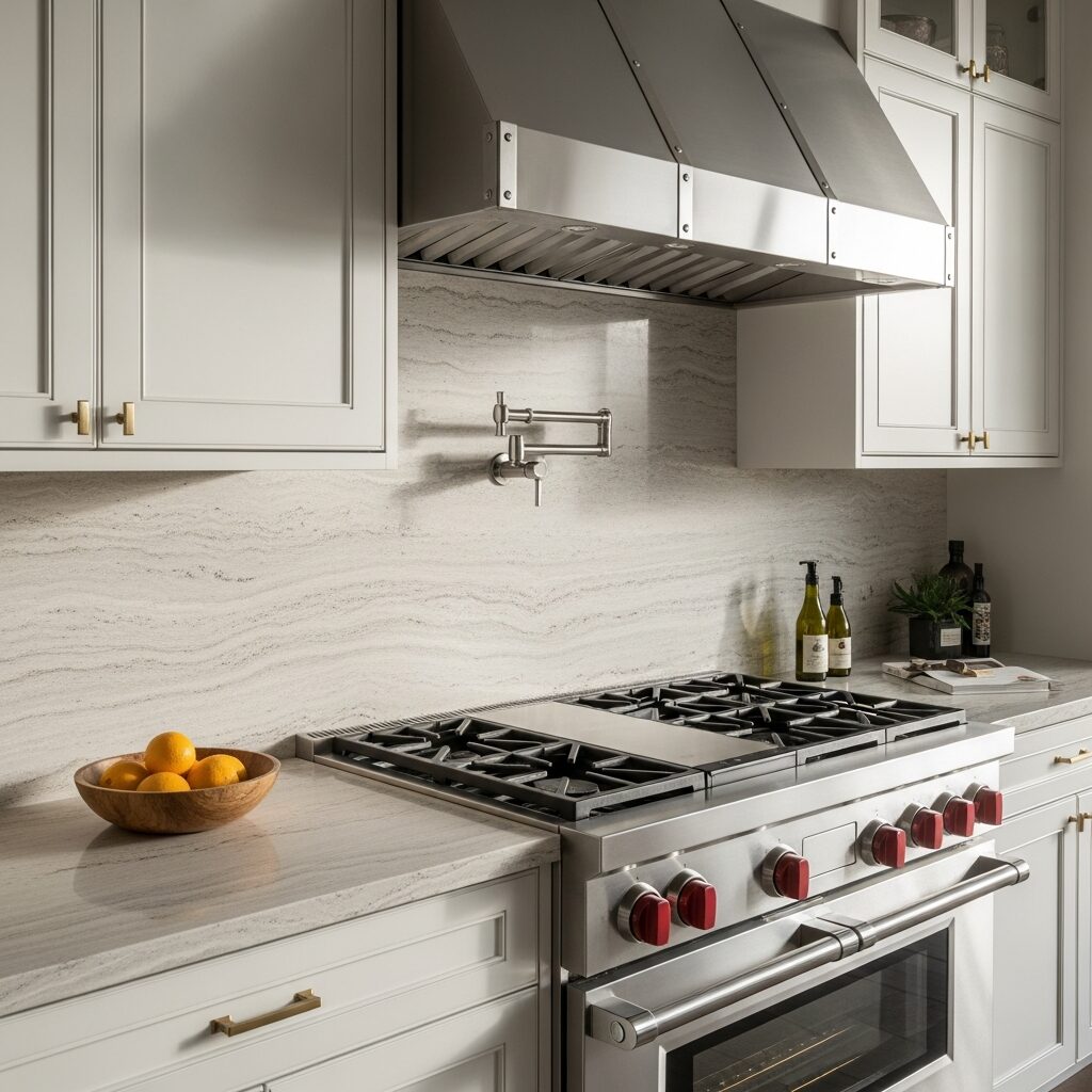 Slab Backsplash