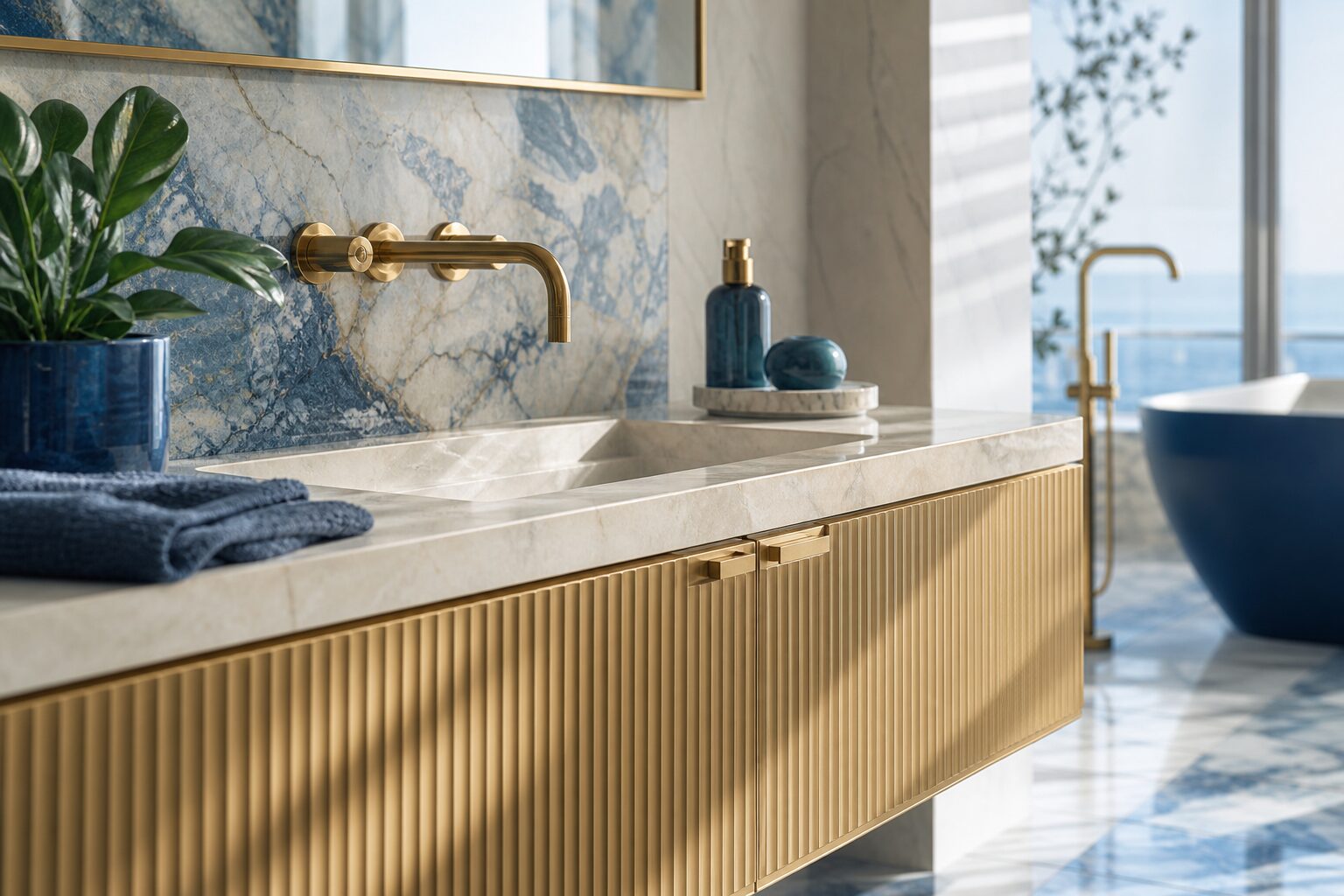 Luxury Kitchen and Bathroom Design Trends 2026: Materials, Layouts, and Aesthetic Directions